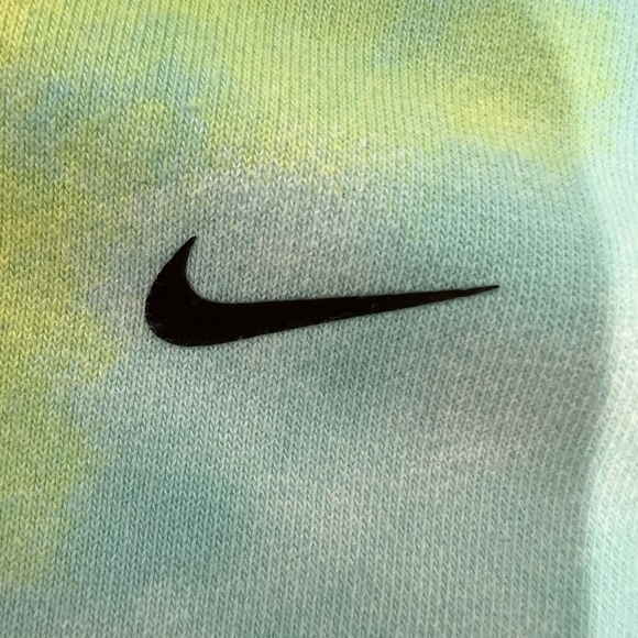 Nike Get Fit Women's French Terry Tie-Dye Oversized Crop Hoodie XL - Picture 6 of 10